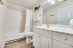 Attached Guest Bathroom